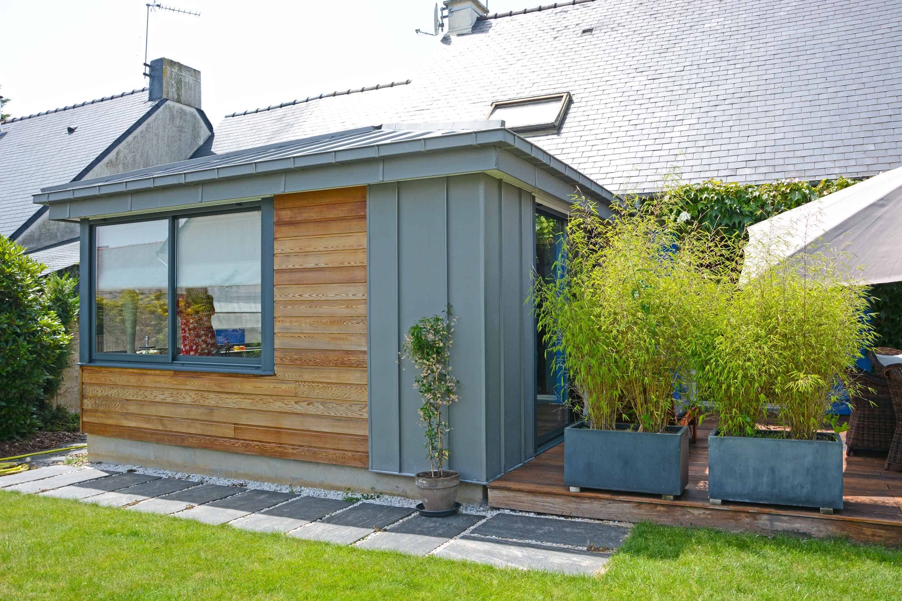 MS Baticonseil extension bardage bois zinc